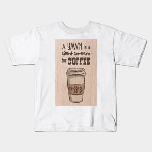 Yawn Kids T-Shirt